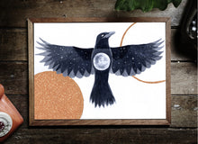 Lade das Bild in den Galerie-Viewer, Fine Art Print "RABENMOND"