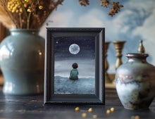 Lade das Bild in den Galerie-Viewer, Fine Art Print "MONDJUNGE"