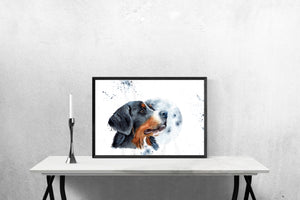 Fine Art Print "BERNER SENNENHUND"