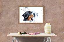 Lade das Bild in den Galerie-Viewer, Fine Art Print &quot;BERNER SENNENHUND&quot;
