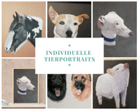 verschiedene Beispiele individueller Tierportraits