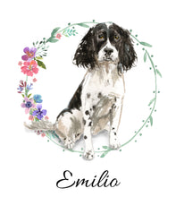 Lade das Bild in den Galerie-Viewer, Personalisierter Emaille-Becher &quot;ENGLISCHER SPRINGER SPANIEL&quot;, Tasse, Geschenk
