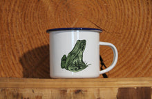 Lade das Bild in den Galerie-Viewer, Emaille-Becher &quot;FROSCH&quot;, Tasse, Geschenk
