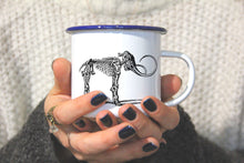 Lade das Bild in den Galerie-Viewer, Emaille-Becher &quot;MAMMUT&quot;, Tasse, Geschenk
