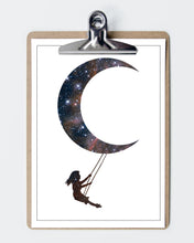 Lade das Bild in den Galerie-Viewer, Poster &quot;MONDSCHAUKEL&quot;

