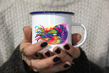 Lade das Bild in den Galerie-Viewer, Emaille-Becher &quot;NAUTILUS&quot;, Tasse, Geschenk
