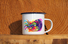 Lade das Bild in den Galerie-Viewer, Emaille-Becher &quot;NAUTILUS&quot;, Tasse, Geschenk
