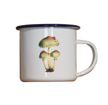 Lade das Bild in den Galerie-Viewer, Emaille-Becher &quot;PILZ&quot;, Tasse, Geschenk
