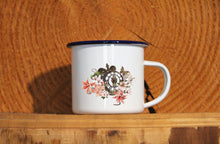 Lade das Bild in den Galerie-Viewer, Emaille-Becher &quot;STEAMPUNK&quot;, Tasse, Geschenk
